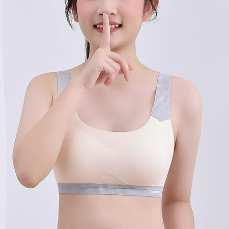 ATOGUTA Big Girls  Sports Bra with Breathable Pads Teens Training Bras 12-15 Years