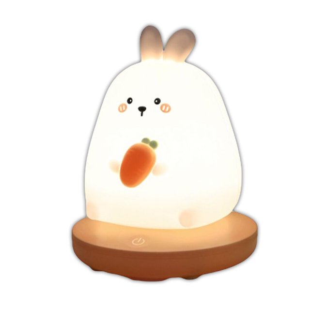 Matsuzay Lámpara de noche decorativa de lectura para dormir ajustable con carga USB recargable con de dibujos animados Iluminación y accesorios Tipo 2