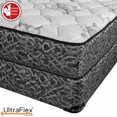 thumbnail image 2 of Ultraflex Desire 11" King Medium Firm Pocket Coil Hybrid Mattress with Quilted Top, Pressure Support and CertiPUR-US Foam Encasement, Made in Canada, 2 of 8