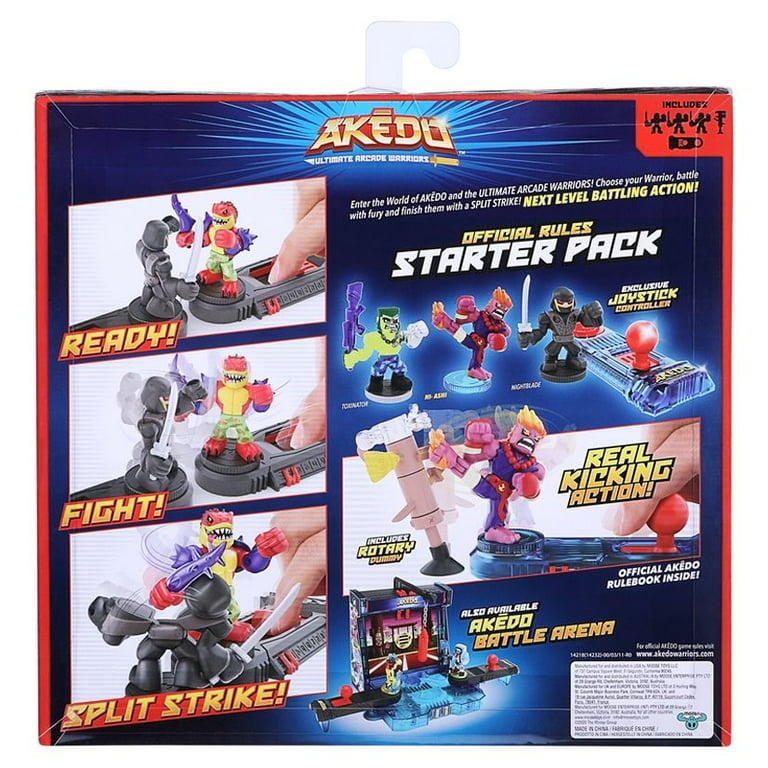 アメコミ AKEDO S4 kick attack Akedo Ultimate Arcade Warriors Starter Pack - Legendary Kick