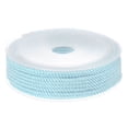 thumbnail image 1 of Unique Bargains Twisted Nylon Twine Thread Beading Cord 3mm 7M/23 Feet Extra Strong Braided Nylon String, Light Blue, 1 of 6