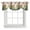 MediumVioletRed, variant on Tie Up Valances for Windows, Hummingbird Red Floral Adjustable Valance Curtains Window Treatment for Living Room/Bedroom, Rustic Botanical Green Ombre Rod Pocket Kitchen Curtains & Drapes 60x18 Inch