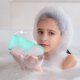 thumbnail image 3 of Paños de limpieza LWZWM en liquidación, nuevo color, red de espuma espesa que se puede colgar, red de espuma para almacenamiento, jabón facial, gel de ducha, red de espuma para manos (#5 verde,, 3 of 4
