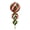 Red/Green/Gold, variant on Red and White Jumbo Finial Shatterproof Christmas Ornament, 23", by Holiday Time