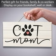 thumbnail image 5 of CounterArt "Cat Mom" Decorative Slatted Pallet Wood Sign 12" by 6", 5 of 7