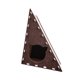 thumbnail image 5 of Rascador para gatos, protección para muebles, casita para gatos triangular vertical de fieltro. Marrón y blanco, 5 of 9