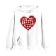 thumbnail image 5 of Sudadera con capucha para niños, cuello redondo, manga larga, ropa de abrigo para niños de talla mediana y grande, jersey, blusa de poliéster para niños, 5 of 5