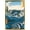 Gold Framed Version, variant on Utagawa Hiroshige - Naruto Whirlpool, Awa Province Wall Poster, 14.725" x 22.375" Framed