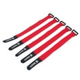 thumbnail image 3 of Yuarrent 5 uds., Deportes, ciclismo, montar, ajustable, nailon, manillar de bicicleta, tija de sillín, correas, accesorios Ciclismo Rojo Yuarrent  OD0380-03, 3 of 6