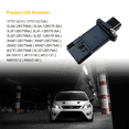 thumbnail image 6 of Mass Air Flow Sensor Meter MAF | Fit for Ford E250 E350 Edge Escape Expedition Explorer F150 F250 F350 Focus Mustang Ranger, Lincoln MKX MKZ Navigator, Mercury Mountaineer | OE# 3L3A-12B579-BA MAF001, 6 of 9