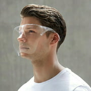 EXGREEM Face Shield Protective Facial Cover Transparent Glasses Visor Anti-Fog Reusable