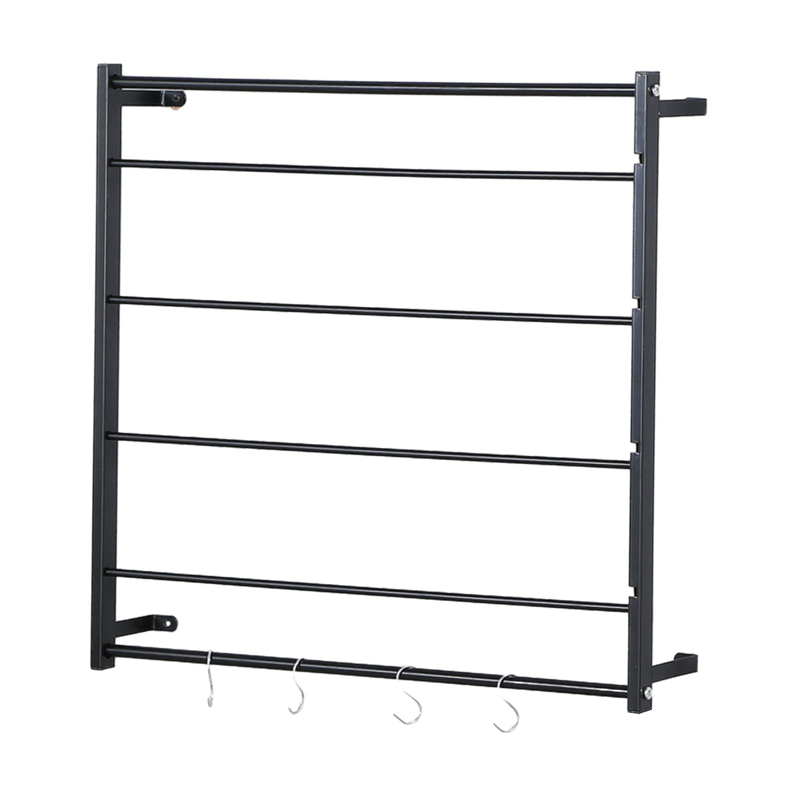 Ribbons Roll Storage Ribbon Rack for Hanging Scarf Towel Holiday Vinyl Rolls black 67cmx67cm