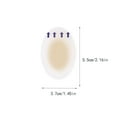 thumbnail image 4 of Qarigey Almohadillas protectoras de Gel para talón, 2 uds., pegatinas para calzado, almohadillas protectoras para pies, accesorio para el cuidado de los Accesorios de calzado 37*55mm Qarigey AP010747-05, 4 of 6