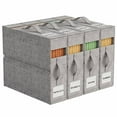 thumbnail image 4 of WHEANG Sheet Organizers For Linen Closet Queen Size Bedding Storage With Clear Window Foldable Linen Organizer For Blankets Sheet Sets Beige, 4 of 5