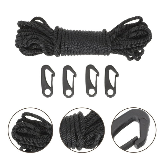 Toddmomy Outdoor Use Flagpole Rope 1 Set PP and Cotton Durable for Flag Raising 45.3x2.4in