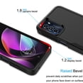 thumbnail image 3 of Tiflook For Motorola Moto G 5G 2022|Moto G (2022)|XT2213 Case [Military Grade Drop Tested] Non Slip Textured Dual Layer Hard Cover - Black, 3 of 6