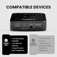 thumbnail image 3 of Avantree HT41899 Plus - [Actualización 2025] Auriculares y transmisor duales Bluetooth 5.3 con tecnología Qualcomm para ver televisión de forma inalámbrica con aptX adaptable, controles de volumen ind, 3 of 5