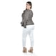 thumbnail image 3 of Blusa con volantes Roman Fashion /Tallas Extras, 1907 (Cafe) cafe 38, 3 of 5