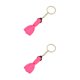 thumbnail image 1 of Greeniant Llavero diseño de aletas de buceo personalizado mar tema barco Kayak colgantes colgantes regalo llavero adorno bolso monedero rosa Rosado 2Conjunto, 1 of 6