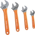 thumbnail image 1 of Juego de llaves ajustables Klein Tools de capacidad extra, 4 piezas, 1 of 9