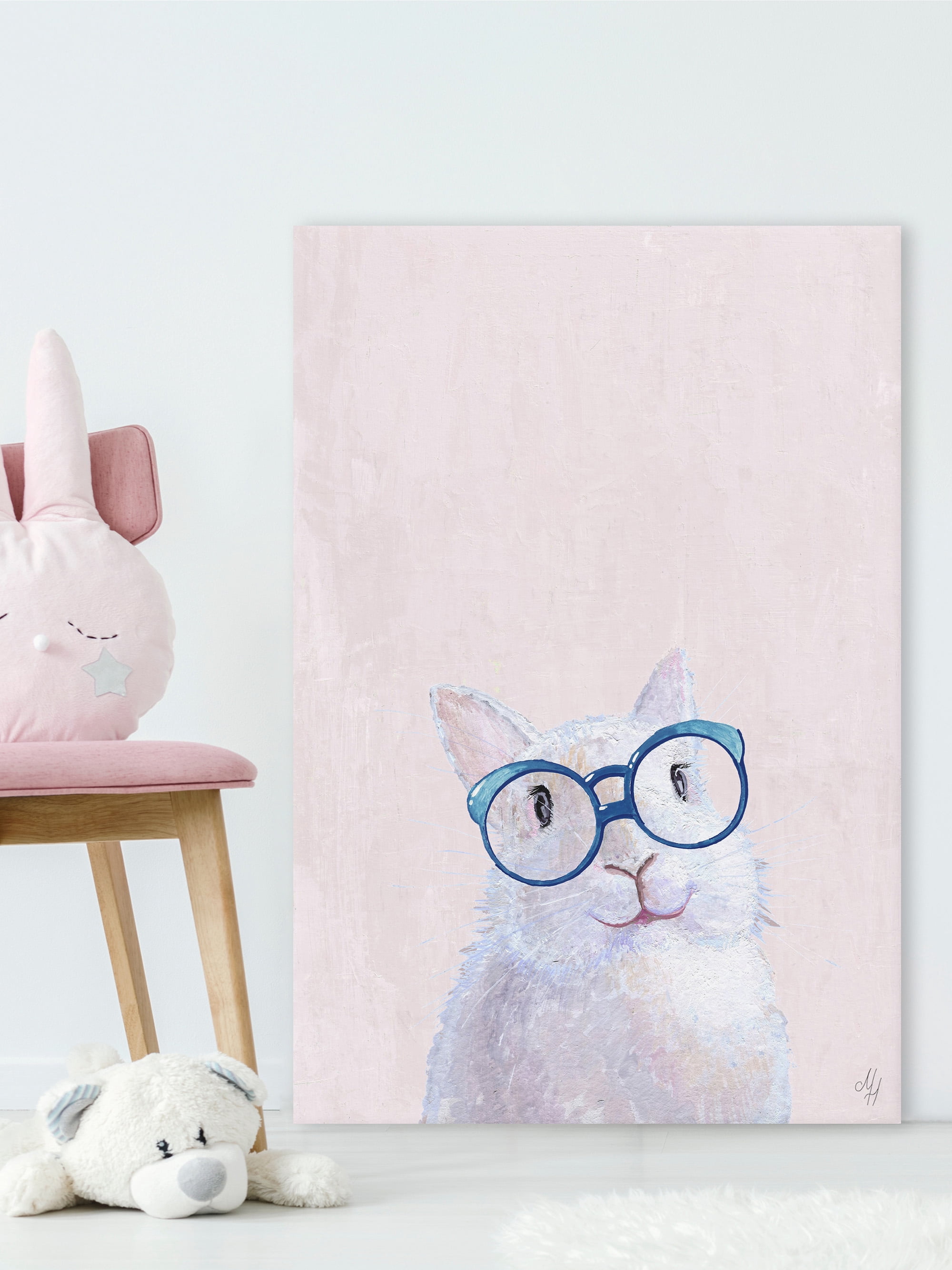 Marmont Hill New Glasses II Canvas Wall Art