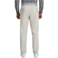 thumbnail image 2 of Haggar Mens Comfort Straight Fit Flat Front Flex Khaki  Chino Pants 32W x 34L String, 2 of 3