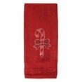 thumbnail image 2 of Sparkles Home  Rhinestone Candy Cane Hand Towel Gray, 2 of 5