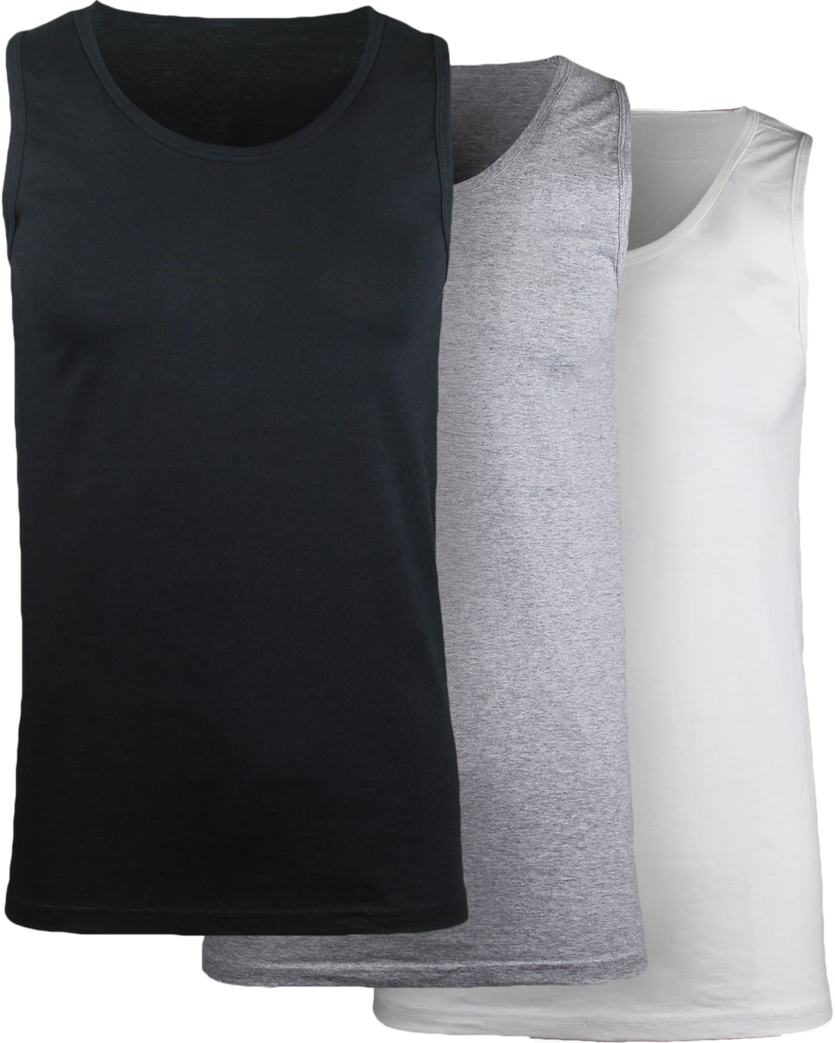 ShirtBANC - ShirtBANC Premium Mens Blank Tank Top Shirts Everyday Fresh ...