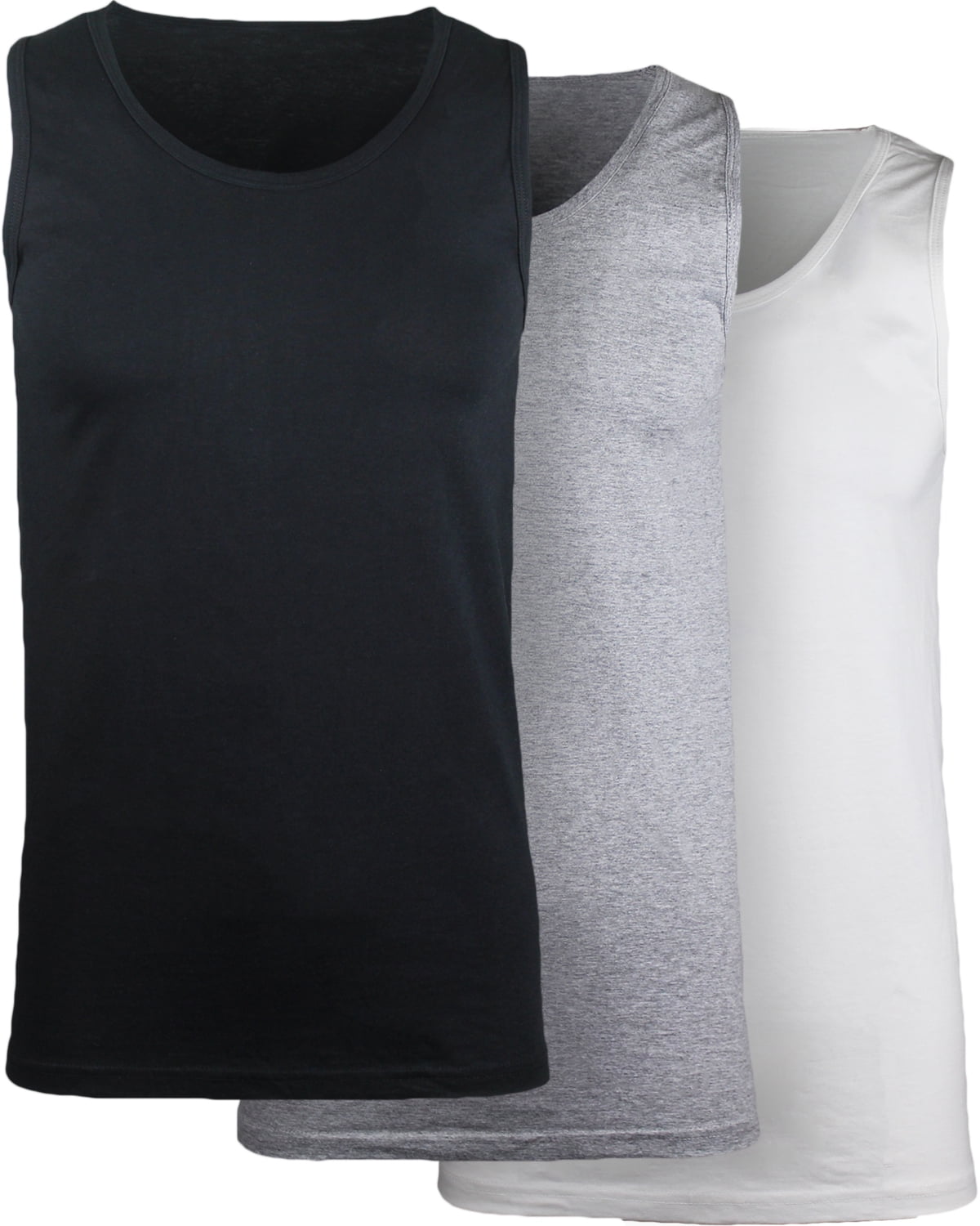 ShirtBANC ShirtBANC Premium Mens Blank Tank Top Shirts Everyday Fresh