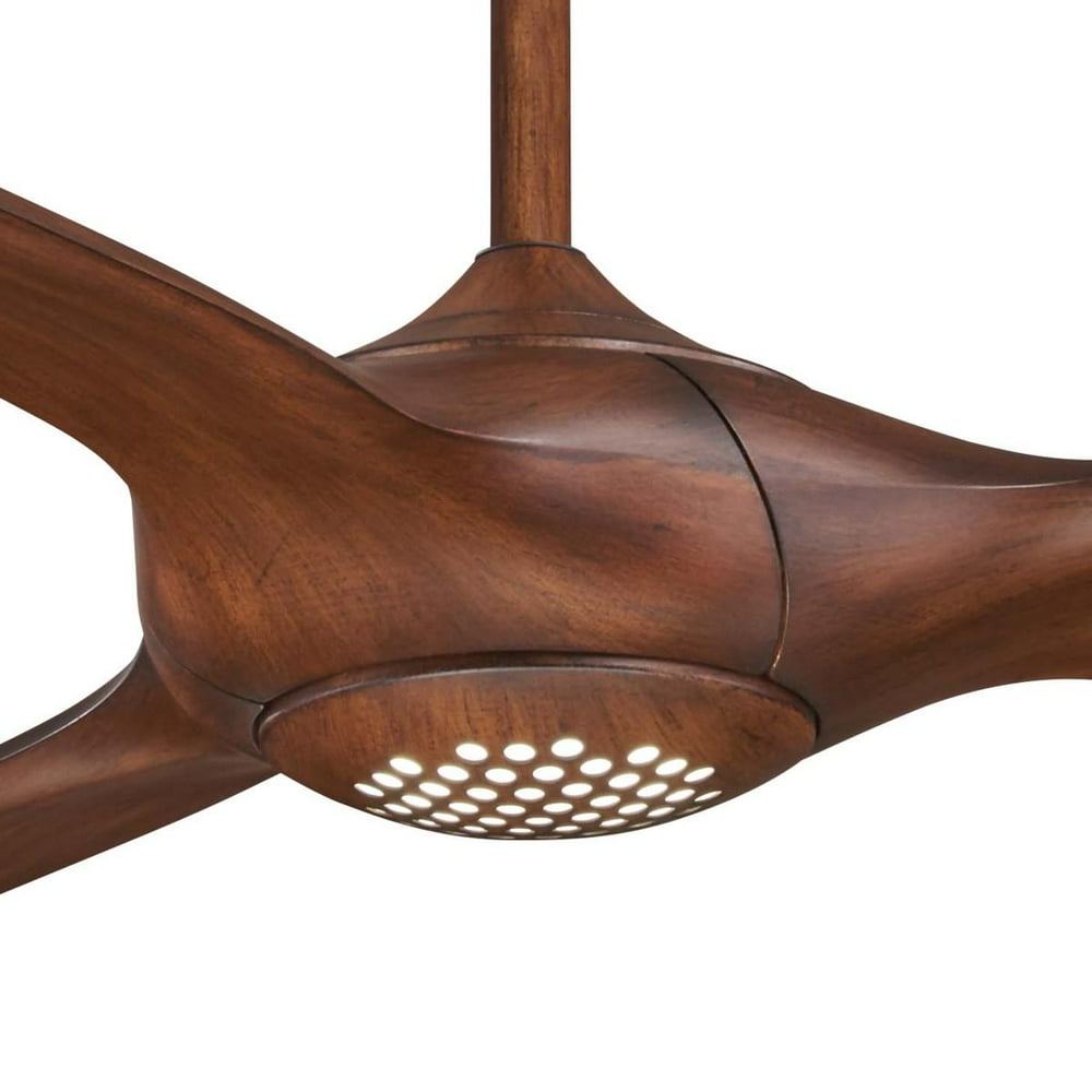 Minka Aire K9838L-DK Single Globe Distressed Koa Ceiling Fan Light Kit
