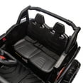 thumbnail image 3 of Funride 24 Volt Ride on Toys, 2 Seater Power UTV Wheels with Remote, Toddler Gift with 4x200W Motor, Bluetooth, Black, 3 of 7