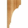thumbnail image 3 of 4"W x 8"D x 16"H Pescadero Rough Sawn Corbel, Western Red Cedar, 3 of 9