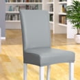 thumbnail image 4 of DOLITY Chair Covers Chair Slipcover Decorative Removable for Ceremony Gray Gray, 4 of 6