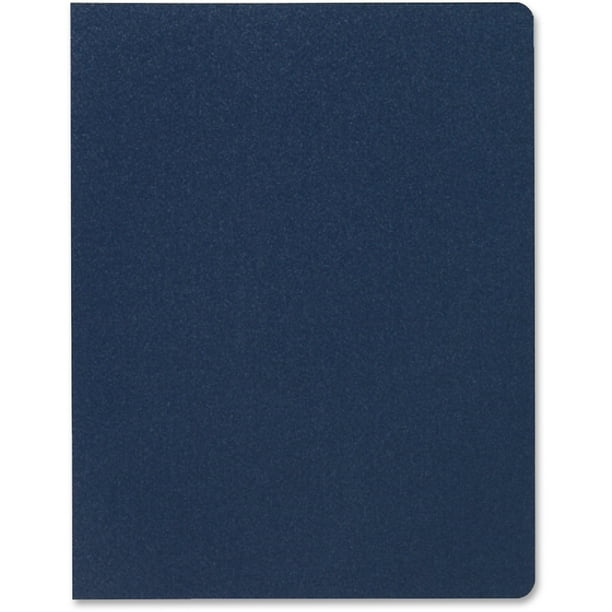 GBC, GBC25730, Unpunched Binding Covers, 25 / Pack, Navy