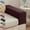 Brown, variant on Couch Arm Covers & Arm Chair Covers Set of 2 - Stretch Sofa Armrest Protectors with Non-Slip Grip, Machine Washable Polyester Fabric for Recliner/Loveseat/Sectional (Blue,Medium-Set of 2)