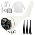 thumbnail image 1 of Generador de turbinas eólicas, kit aerogenerador de generador de turbinas eólicas de 100 W Kit de generador de turbinas eólicas muy recomendado, 1 of 9