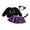 Purple, variant on BemeyourBBs Girl Halloween Outfit Cat Sweatshirt Tulle Mini Skirt Tail Headband