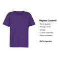thumbnail image 4 of Playera Jóvenes Manga Corta Cuello Redondo Basica Juvenil, 4 of 6