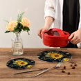 thumbnail image 7 of GZHJMY Sunflowers Trivets Pot Holders Set and Placemats Set, Set of 2 Hot Pads, Table Mats for Cooking and Baking, Cotton Braided Hot Pads, 7 of 7