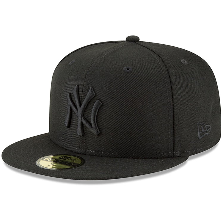 New York Yankees New Era Primary Logo Basic 59FIFTY Fitted Hat - Black