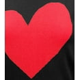 thumbnail image 2 of YEMAK Women's Love Heart Chenille Crewneck 3/4 Sleeve Casual Pullover Sweater MK3595-BLK/RED-M, 2 of 8