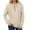 Beige, variant on FAIWAD Womens Sweatshirt Casual Long Sleeve Button Hoodie with Pockets Plus Size Drawstring Tops