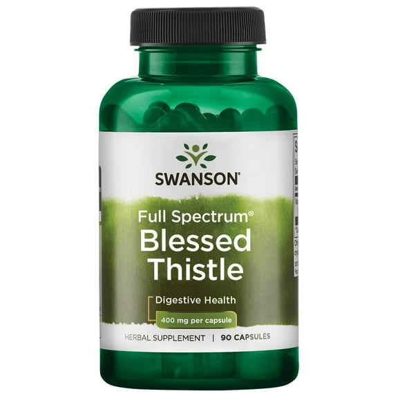 Swanson Full Spectrum Blessed Thistle 400 mg 90 Capsules