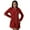 #1_Red, variant on Women's Cute Bear Hooded Sherpa Fleece Onesie Pajamas Winter Warm Zip Up Romper Jumpsuit with Pockets Fuzzy Plush Sleepwear Teddy Loungewear Outfit