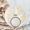 thumbnail image 4 of Divided Plate for Kids Ceramic Food Plate Household Divided Plate Ceramic Breakfast Plate, 4 of 9