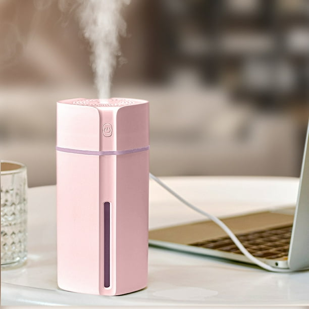 RKSTN humidifiers for bedroom Mini Humidifier,Portable Humidifiers With LED,Portable Mini USB Humidifier For For Bedroom, Travel, Office And Plants. Visible, Quiet, Cool Mist