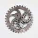 thumbnail image 3 of Engranaje de madera Artesanía Colgante Cog DIY Oficina Dormitorio Tienda Navidad Decoración de pared industrial Inevent JJ19183-03, 3 of 6