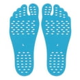 thumbnail image 1 of 1 par de pegatinas adhesivas antideslizantes, impermeables y resistentes al calor para pies, para exteriores, playa y verano., 1 of 12