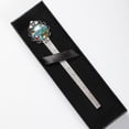 thumbnail image 4 of Santa Claus Vintage Silver Lace-Edged Bookmark: a Delightful Gift for Readers and Book Lovers, 4 of 5