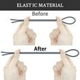 thumbnail image 2 of Endoto Shoelaces for Hey Dude Elastic Strings Replacement Laces Shoes(Color:Dark Grey,Size:14Inch), 2 of 5